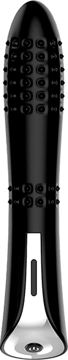 Goedkoopste Vibrator met Beads Midnight Magic Nubbed Thruster