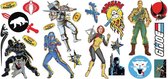muurstickers GI Joe Retro junior vinyl 21-delig