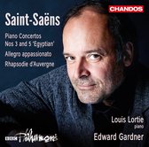 Louis Lortie, BBC Philharmonic Orchestra, Edward Gardner - Saint-Saëns: Piano Concertos 3 & 5 Egyptian (CD)