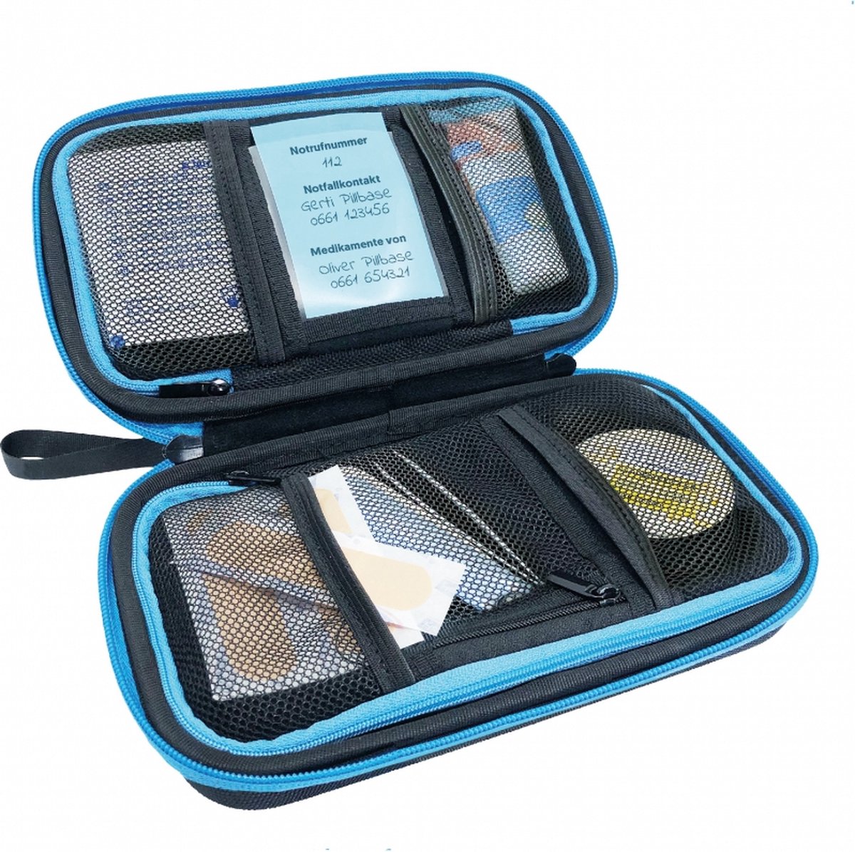 Colexy 2STK Medicatiebag Portable Travel Apotheek Tas Grote