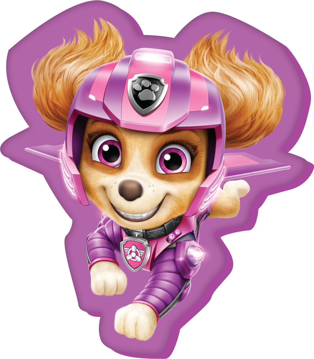 PAW Patrol Sierkussen - Skye - Roze - 40 Cm X 37 Cm