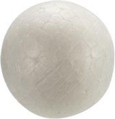 styropor-model ballen 2,5 cm wit 10 stuks