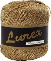 glitter garen goud 160 m 25 gr