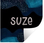 Stickers muraux - Film autocollant - Suze - Pastel - Fille - 80x80 cm - Film adhésif - Stickers muraux Chambre d'enfant - Papier peint autocollant