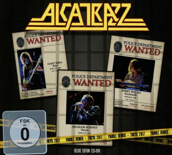 Foto: Alcatrazz parole denied tokyo 2017 3 cd 