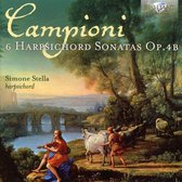 Simone Stella - Campioni: 6 Harpsichord Sonatas Op.4B (CD)