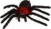 spin junior 14 cm zwart/rood