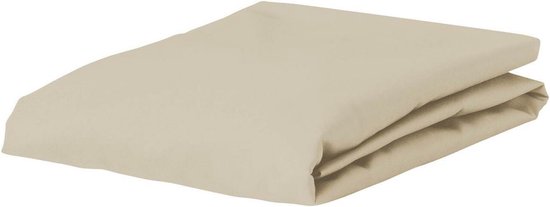 ESSENZA The Perfect Organic Jersey Hoeslaken Cement - 180-200 x 200-220 cm