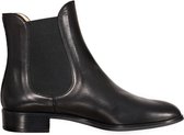 Unisa classic chelsea boots zwart leer