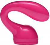 Wand Essentials roze G-spot/P-spot opzetstuk wandvibrator