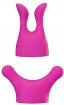 Palm Power - Siliconen Opzetstukken Palm Body - Sextoys - Wand Vibrators & Accessoires - Vibo's - Vibrator Opzetstukken