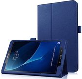 Samsung Galaxy Tab A 10.1 (2016/2018) flip hoes - donker blauw