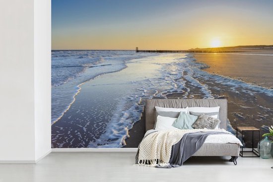 Papier peint Papier peint photo en vinyle - Plage de Domburg largeur 360 cm x hauteur 240 cm - Tirage photo sur papier peint (disponible en 7 tailles)