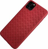 Apple iPhone X / Xs - Silicone dun hoesje Jaxx wave rood - Geschikt voor