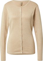 Soyaconcept gebreid vest dollie Lichtbeige-L