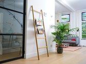 Houten decoratie ladder nature eiken