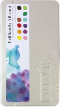 Nuvo Aquarelpotloden - Brilliant vibrant - 12 kleuren