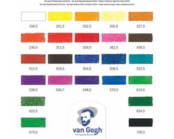 Van Gogh Basisset oliepastels met 24 kleuren