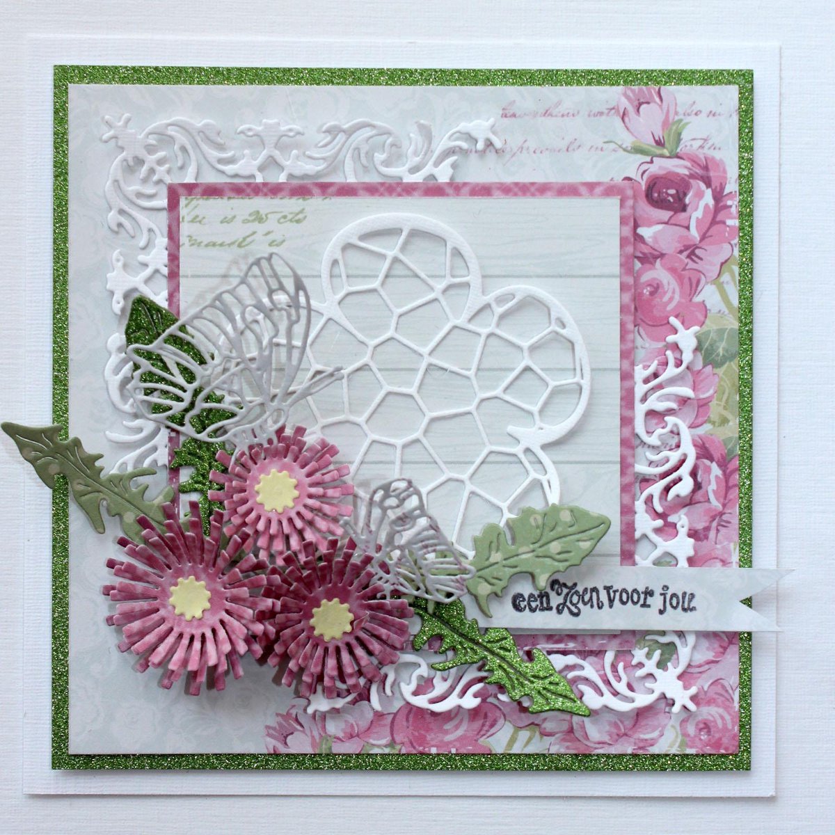 Joy!Crafts Snijstencil - Craquele Bloem