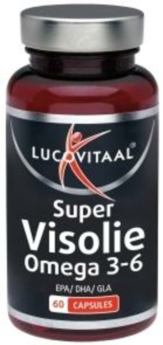 Lucovitaal - Super Visolie Omega 3-6 - 60 Capsules - Visolie -  Voedingssupplement | bol.com