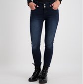 Cars Jeans Amazing Super skinny Jeans - Dames - Black Blue - (maat: 25)