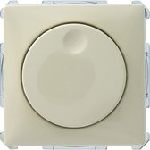 Schneider Merten Artec - Dimmer 20-315W voor elektronische trafo + afdekplaat inbouw (Crème)