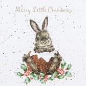 Set Wenskaarten - Merry Little Christmas