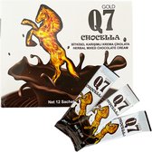 Vloeibare Chocolade Kruidencrème - Energie, Libido en Erectie - Chocolate herbal creme - Box | Gold Q7