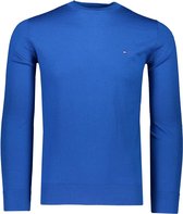 Tommy Hilfiger Trui Blauw Getailleerd - Maat M - Heren - Herfst/Winter Collectie - Wol