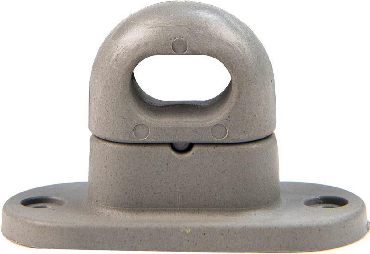 Afdekzeilwinkel - Tourniquet 42x22mm draaisluiting grijs kunststof professioneel