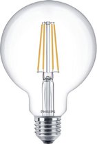 Philips Corepro LEDglobe E27 Filament Helder 95mm 7W 806lm - 827 Zeer Warm Wit | Vervangt 40W.