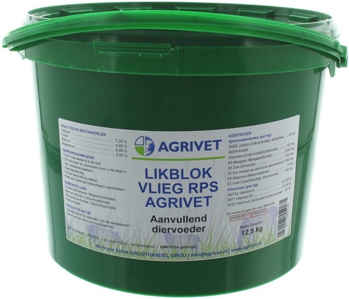 Agrivet Vliegenblok emmer RPS 12,5kg