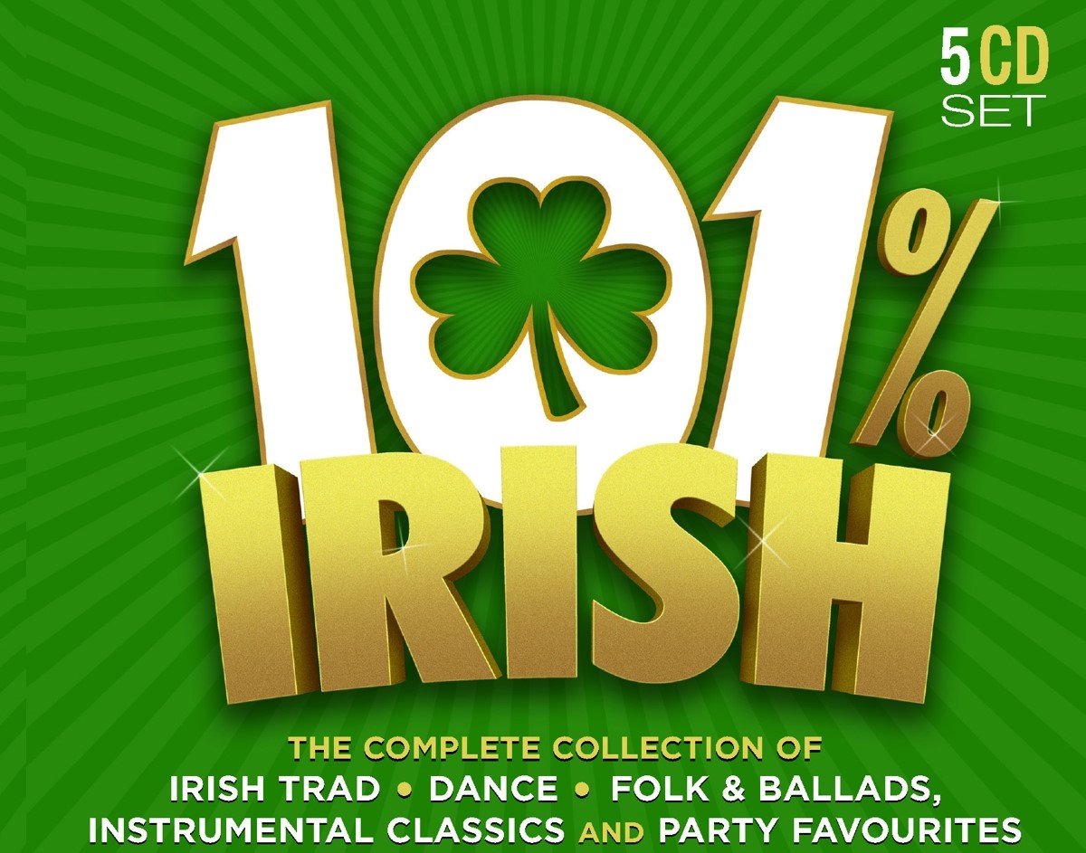 Various Artists - 101% Irish (5 CD)