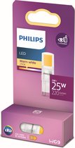 Philips LED Capsule Transparant - 25 W - G9 - warmwit licht