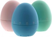 3 Kookwekkers Ei - Plastic - Blauw/Roze/Groen - 60 min