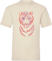 T-shirt Tiger Neon new - Off white (XS)
