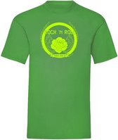 T-shirt Rock And Roll neon green - Happy green (XS)