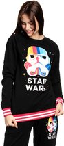 Disney Star Wars Sweater/trui -M- Stormtrooper Stripes Zwart