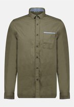 DEELUXE Shirt met lange mouwen en patronen CHECKY Dark Khaki