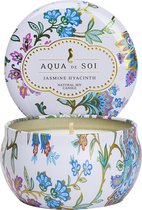 The Soi Company – Aqua de SOi – Jasmine - Hyacinth geurkaars in decoratief blik - 255 gram