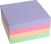 Info notes - sticky notes Harmony - 75x75mm - 400 vel - 4 kleuren pastel - FSC - IN-5654-79