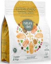 Natura Diet Dry Food for Sterilized Cats Chicken  | 15