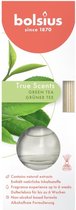 6 stuks Bolsius geurstokjes groene thee - green tea geurverspreiders 45 ml True Scents