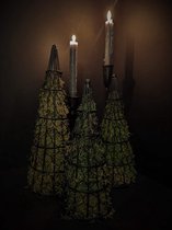 Brynxz set van 3 net kerstbomen