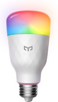 Yeelight Slimme Kleur LED Lamp E27 - Levensduur 25.000 uur - 16 Miljoen kleuren - 1700K tot 6500K Kleurtemperatuur - 8.5 W Smart Verlichting