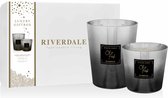 Riverdale - Sense Oh So Fresh geschenkset met Geurkaarsen in pot - Zwart