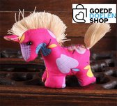 GoedeDoelen.Shop | Sleutelhanger/Tashanger Otho roze | Paarden Sleutelhanger | Paarden Tashanger | Paard | Paardenfan | Love Horses | Cadeautje