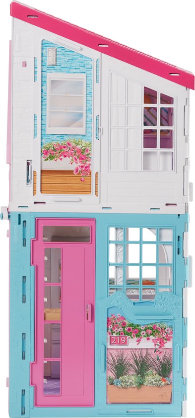 Barbie Malibuhuis - Barbie huis - Met 6 kamers - Barbie