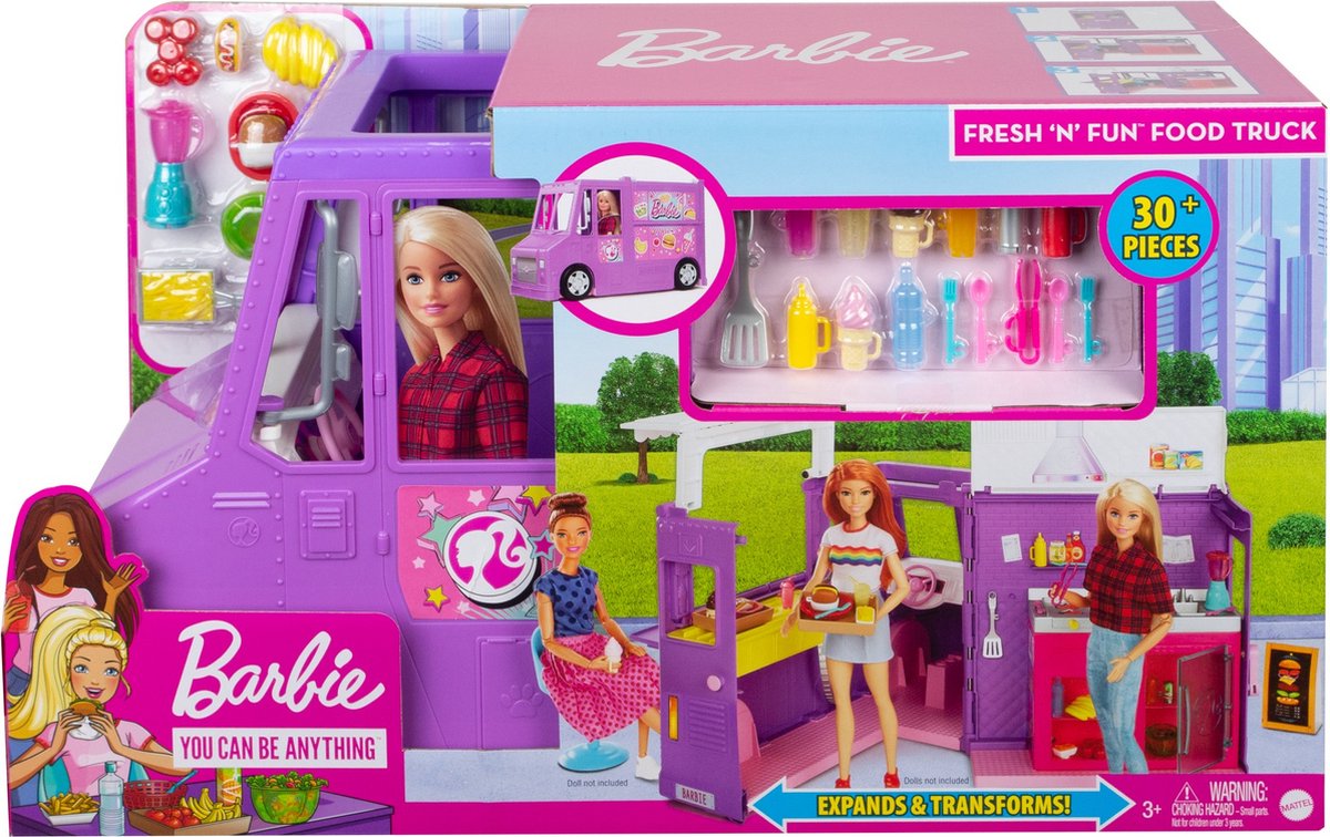 Barbie Fresh 'n Fun Foodtruck — afbeelding 2