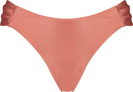 Hunkemöller Dames Badmode Hoog uitgesneden bikinibroekje Bonita - Oranje - maat L